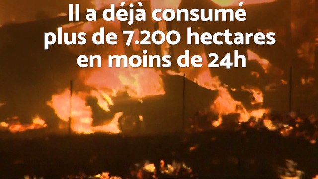 Incendie en Californie : évacuation de 82 000 personnes