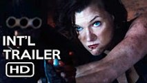 Resident Evil  The Final Chapter Official International Trailer #3 (2017) Milla Jovovich Movie HD