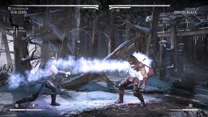 Mortal Kombat XL SUB ZERO SNOW BALL BRUTALITY