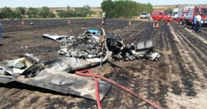 Tekirdağ Çorlu'dan Kalkan Eğitim Uçağı Düştü: 2 Ölü