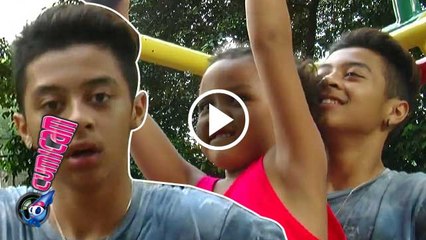 Bastian Ajak Romaria 'Streching' di GBK - Cumicam 17 Agustus 2016