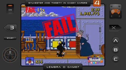 Frajola & Piu-piu #4 Com a Corda Toda! -  FINAL - Gameplay MEGADRIVE