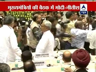 Nitish and Modi avoid each other in NCTC meet