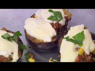 باذنجان بالسجق و الموتزاريلا | عيش وملح حلقة كاملة