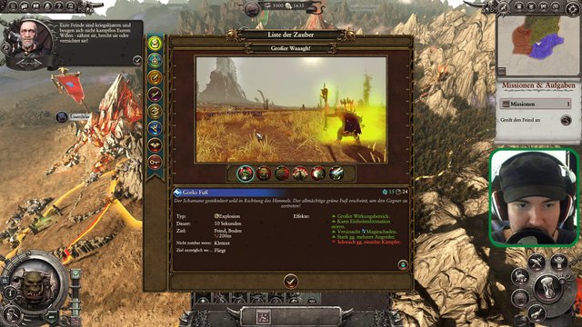 Total War Warhammer deutsch #1 KAMPAGNE MIT GREENSKINS Let s Play Gameplay German