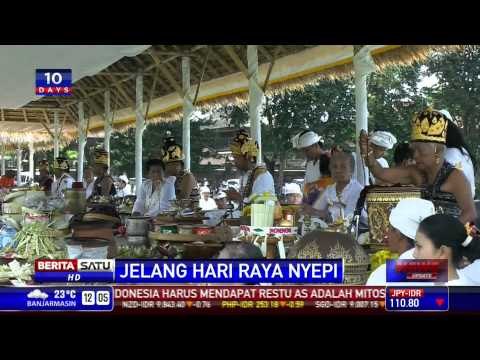 Jelang Nyepi, Umat Hindu Gelar Tawur Agung Kesanga