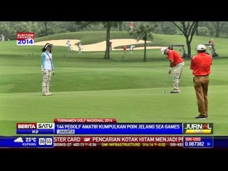 224 Atlet Ikuti Turnamen Golf Nasional 2014