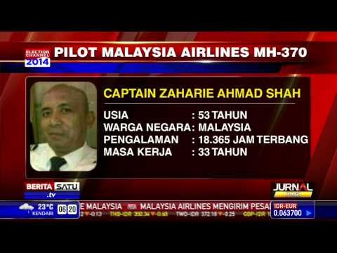 Profil Dua Pilot Malaysia Airlines MH370