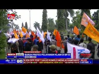 Buruh Bogor Protes Pelayanan BPJS