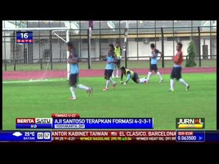 Persiapan Timnas U-23 Bertemu Persis Solo