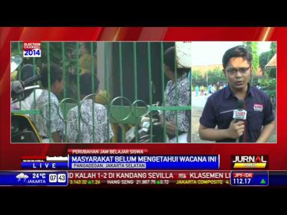 Pemprov DKI Kaji Perubahan Jam Sekolah