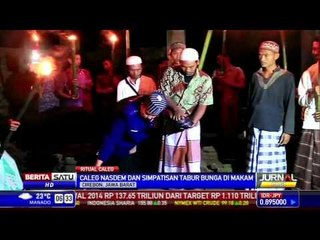 Caleg Nasdem Jalani Ritual Mohon Doa Restu