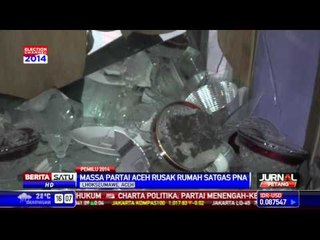 Massa Partai Aceh Merusak Rumah Satgas PNA