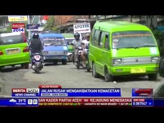 Jalur Wisata Gunung Salak Rusak Berat