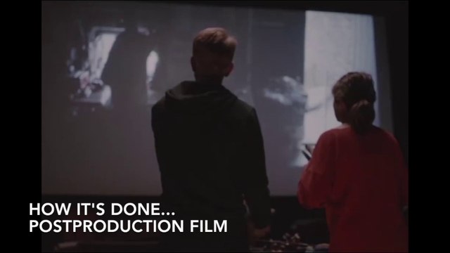 Как это сделано. Postproduction film