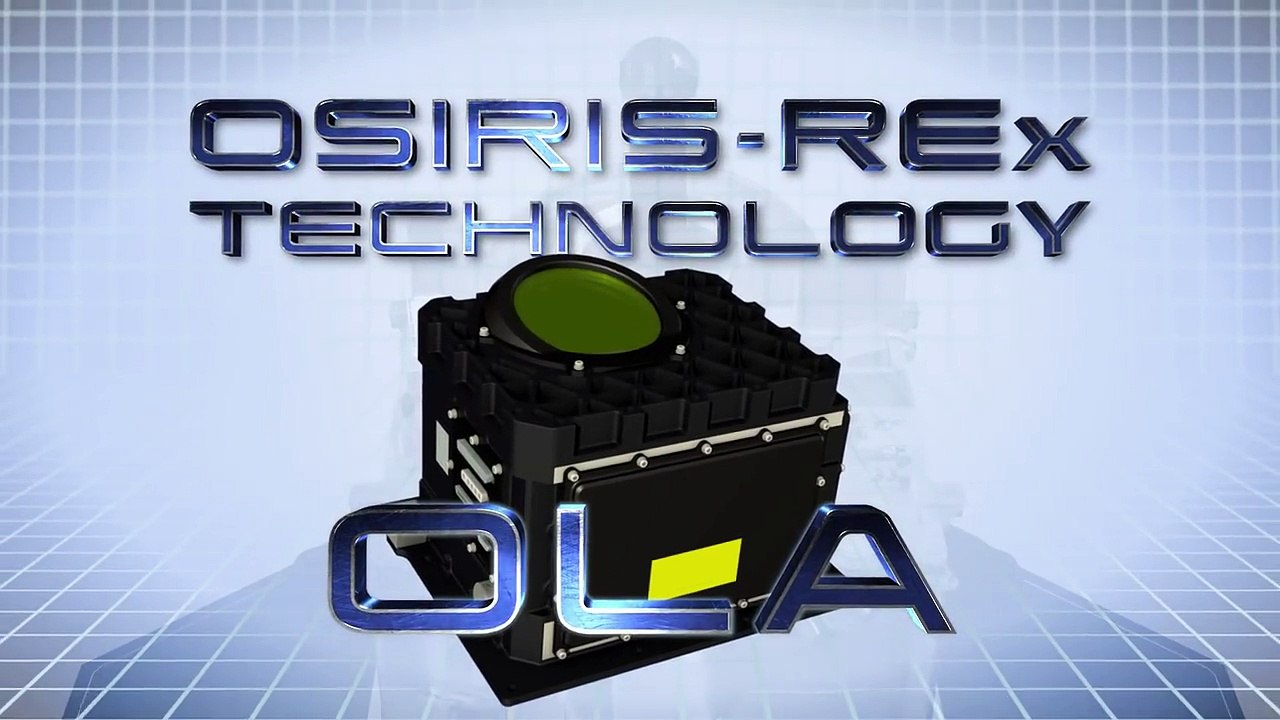 OSIRIS-REx Tech - Mapping an Asteroid with Lasers - HD