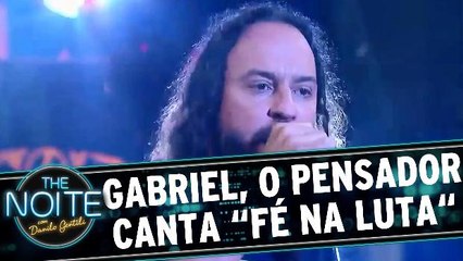 Gabriel, o Pensador canta sua nova música `Fé na Luta`