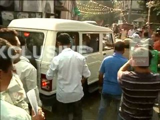 Garden rich case accused Md Iqbal's supporters agitate in Alipur court premises