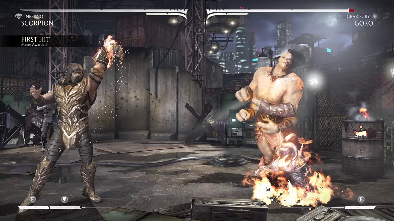 Mortal Kombat XL SCORPION LITTLE DEVIL BRUTALITY