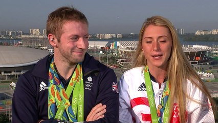 Laura Trott 'can't deal' with it when Jason Kenny competes