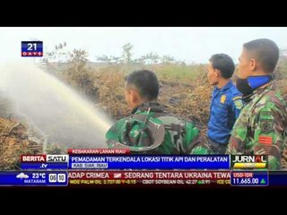 Pemadaman Kebakaran Riau Terkendala Lokasi dan Peralatan