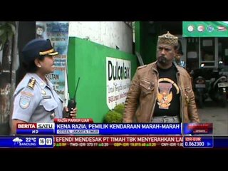 Razia Parkir Liar di Jaktim, Pemilik Kendaraan Marah-Marah