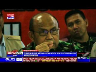 Gubernur Riau Usir Wartawan Saat Jumpa Pers