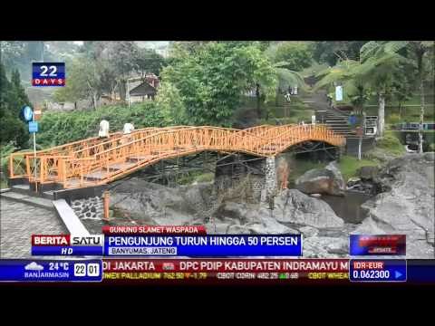 Aktivitas Gunung Slamet Membuat Baturaden Sepi