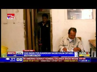 Penyandang Difabel di Jember Ikut Nyaleg