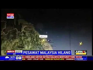 Pantauan Radar Malaysia Airlines Berbalik Arah