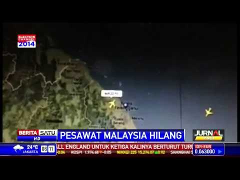 Pantauan Radar Malaysia Airlines Berbalik Arah