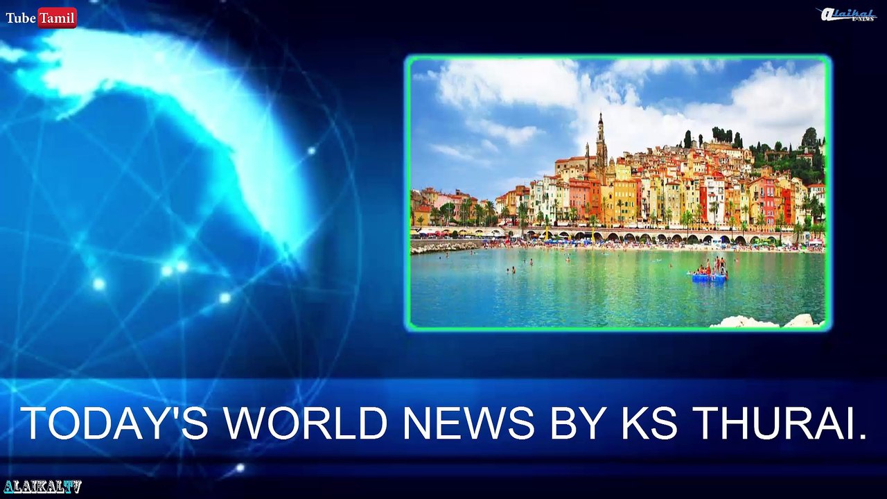 Today's World News. 17.08.16 - By. K.S.Thurai