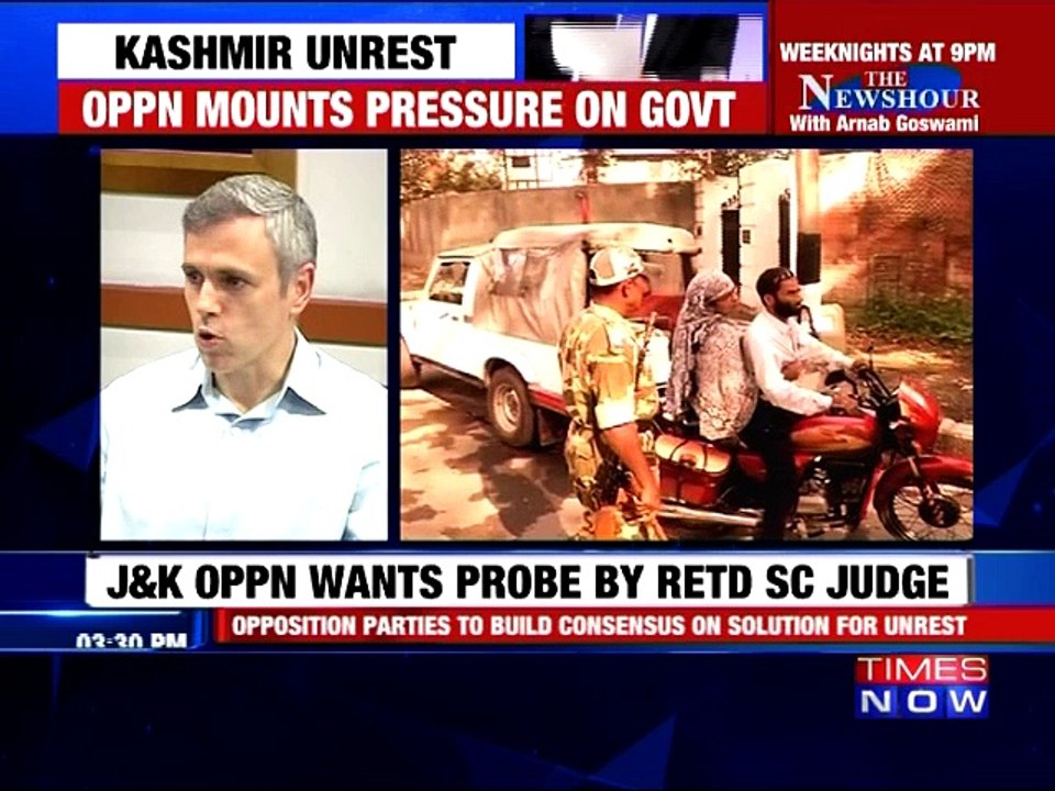 Omar Abdullah on Kashmir Unrest & Civilian Killings