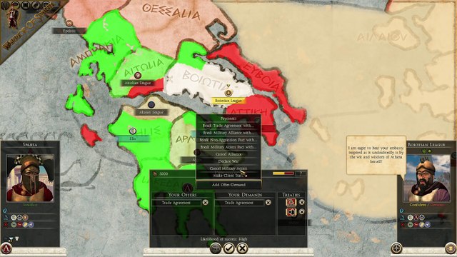 Total War Rome II Wrath of Sparta ~ Sparta Campaign #1 - Rise Spartans!