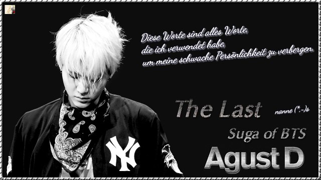 Suga Of Bts Agust D The Last K Pop German Sub Video Dailymotion