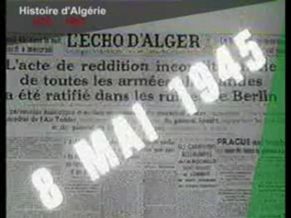 MASSACRES DE 08 MAI 1945 UNE MEMOIRE ALGERIENNE