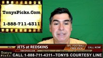 Washington Redskins vs. New York Jets Free Pick Prediction NFL Pro Football Odds Preview 8-19-2016