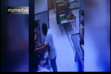 Menderes'te market hırsızı yakalandı