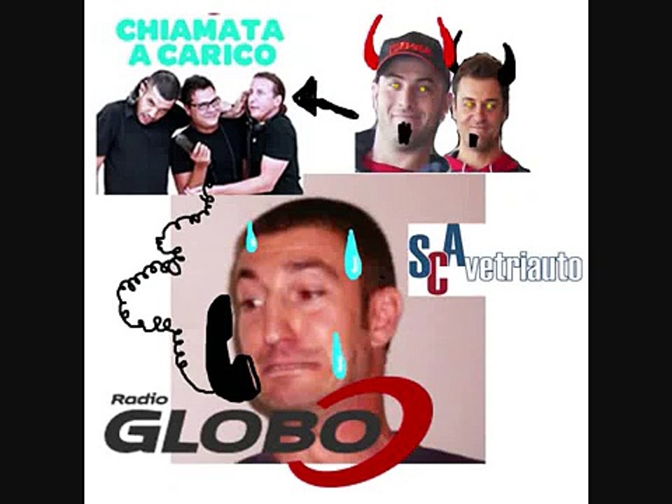 scherzo telefonico chiamata a carico radio globo. Recupero crediti.