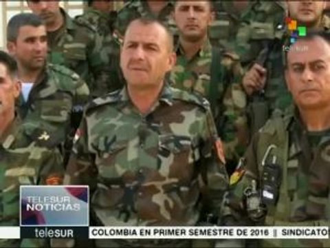 Irak: combatientes kurdos avanzan hacia el centro de Mosul