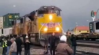 OMG___ Train Hitting video