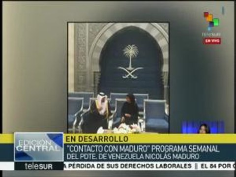 Canciller venezolana trata temas energéticos con Arabia Saudita