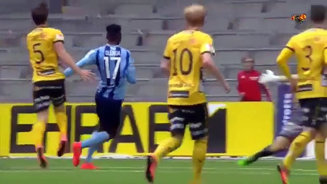 Djurgardens 2:2 Elfsborg (Swedish Allsvenskan Machday 18 13 August 2016 )