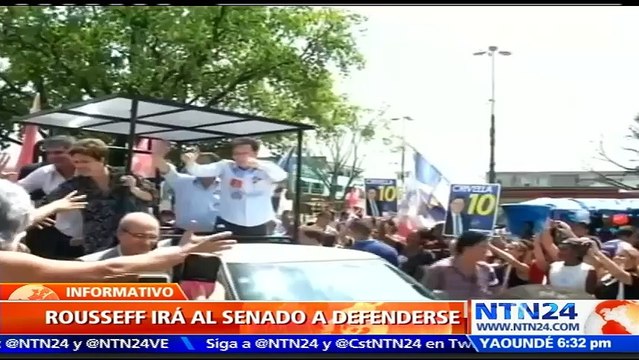 Dilma Rousseff se defenderá personalmente en la última fase del juicio político que le puede costar su cargo