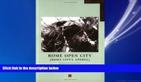 Popular Book Rome Open City: Roma citta aperta (BFI Film Classics)