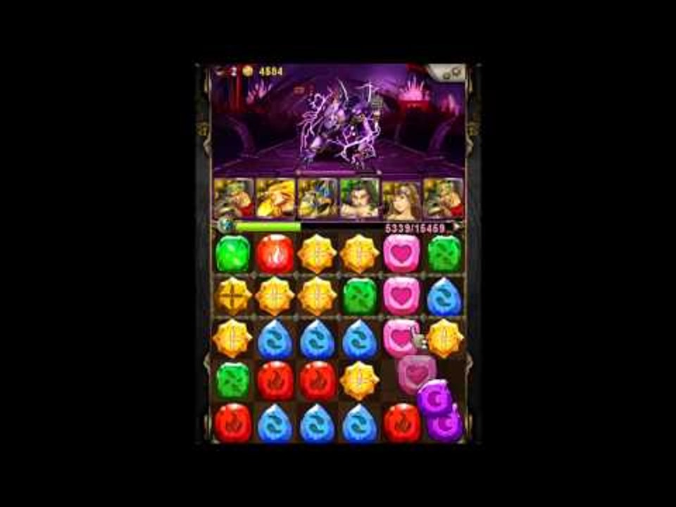 神魔之塔 - 試玩光希配木主打「原野上的怪異生物。暗」EXTRA