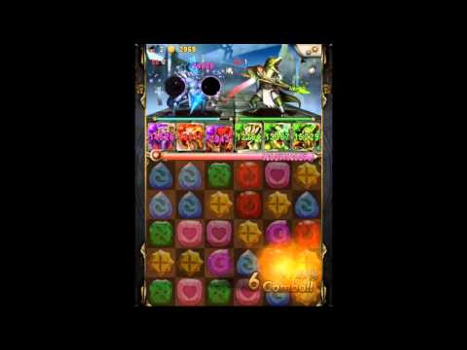 神魔之塔 - 獸隊配暗遊打「塔之彼端」6-2 火妹