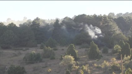 Orman Yangınını Söndürme Çalışmaları Sürüyor