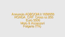 HONDA  CRF  Cross cc 250