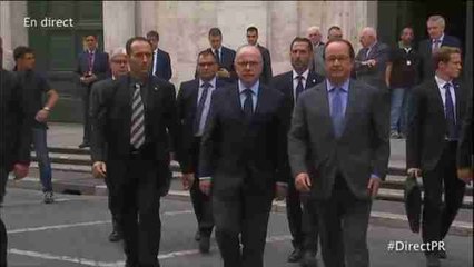 El papa y Hollande conversan en privado sobre terrorismo en el Vaticano